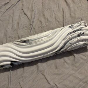 Lululemon Double Foam Roller, black and white